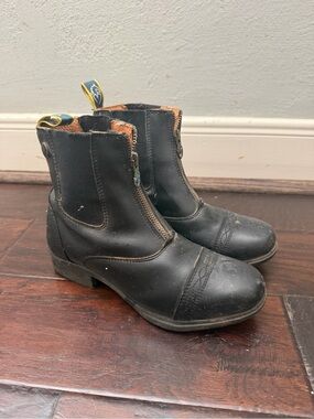 Moretta Clio Paddock Boots Womens 6 Black English Horse Riding Equestrian